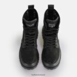 Black Buffalo Aspha Lace Up Hi Ankle-Boot vegan |Boots F06ZHH431 - Image 3