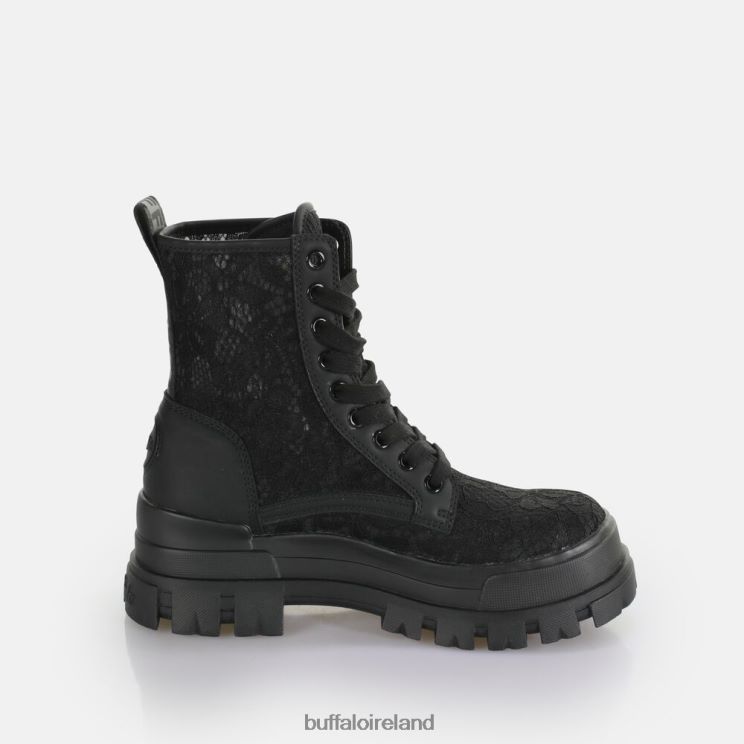 Black Buffalo Aspha Lace Up Hi Ankle-Boot vegan |Boots F06ZHH431 - Image 5