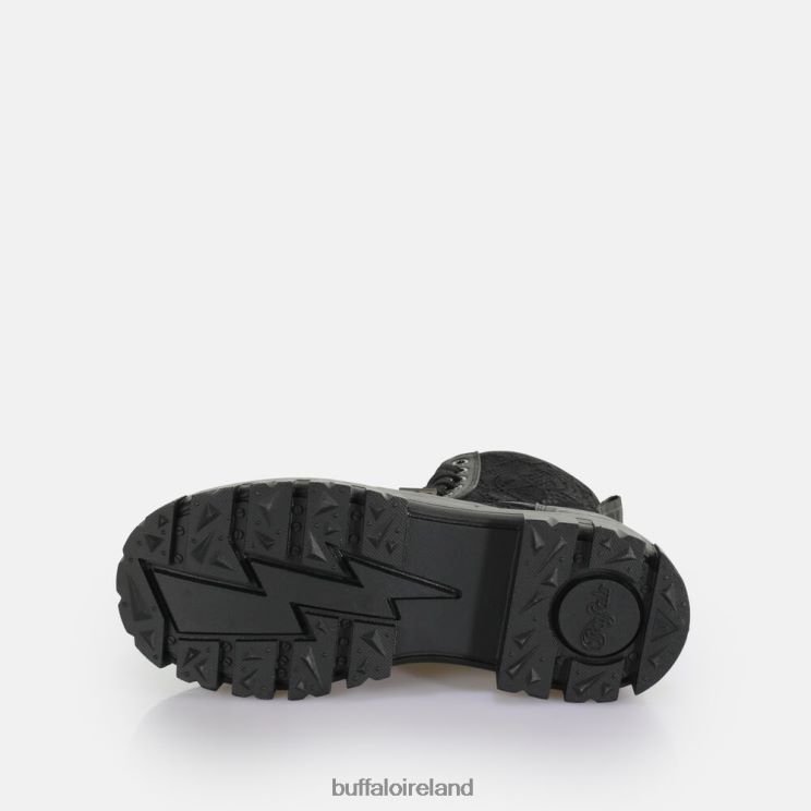 Black Buffalo Aspha Lace Up Hi Ankle-Boot vegan |Boots F06ZHH431 - Image 7