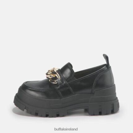 Black Buffalo Aspha Loafer Chain |Loafers F06ZHH803