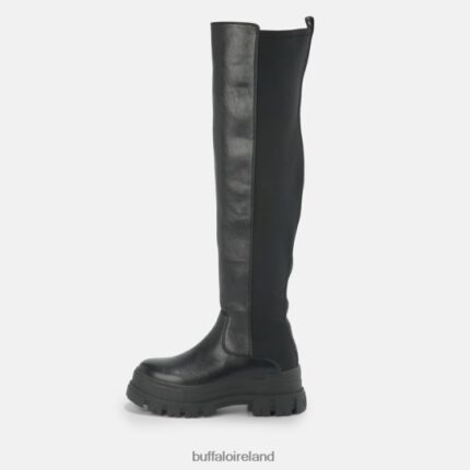Black Buffalo Aspha Over Boot Flat vegan |Boots F06ZHH369