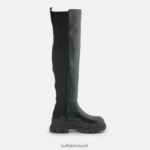 Black Buffalo Aspha Over Boot Flat vegan |Boots F06ZHH369 - Image 6
