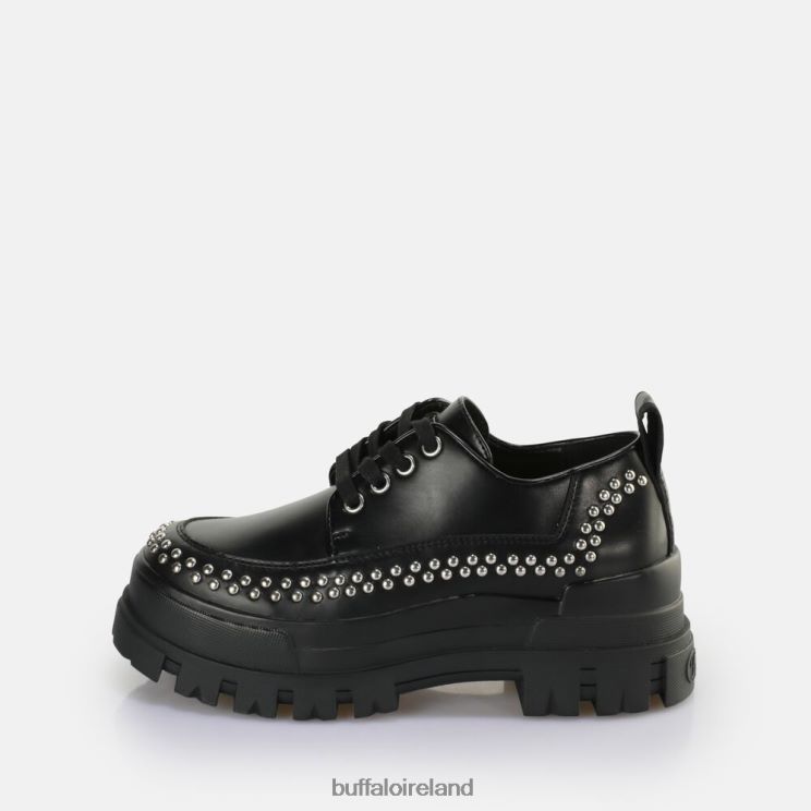 black_buffalo_aspha_pin_lo_loafer_vegan_loafers_f06zhh575.jpg Black Buffalo Aspha Pin LO Loafer vegan |Loafers F06ZHH575 - Image 1