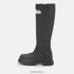 Black Buffalo Aspha Rain Hi Boot Flat vegan |Boots F06ZHH233