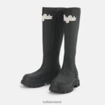 Black Buffalo Aspha Rain Hi Boot Flat vegan |Boots F06ZHH233 - Image 4