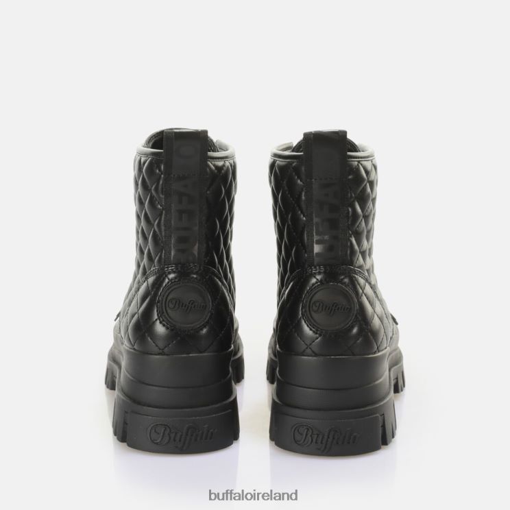 Black Buffalo Aspha RLD Laceup MID Ankle-Boot vegan |Boots F06ZHH196 - Image 3