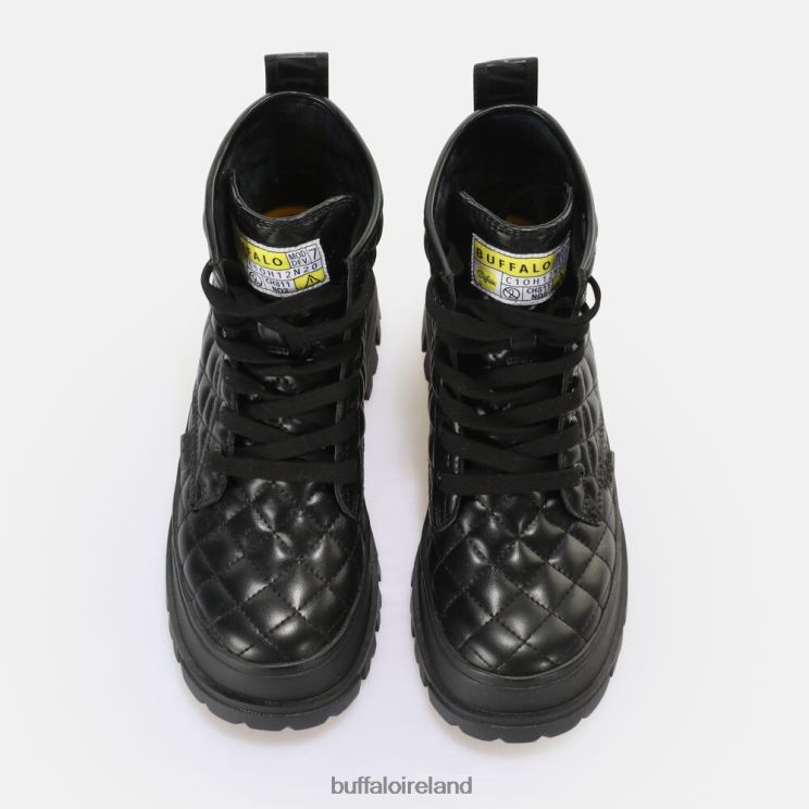 Black Buffalo Aspha RLD Laceup MID Ankle-Boot vegan |Boots F06ZHH196 - Image 7