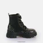 Black Buffalo Aspha RLD PIN Laceup Mid Ankle-Boot vegan |Boots F06ZHH367 - Image 5
