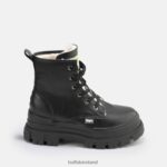 Black Buffalo Aspha RLD vegan ankle boots |Boots F06ZHH277