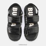 Black Buffalo Aspha SND platform sandal vegan |Sandals F06ZHH13 - Image 3