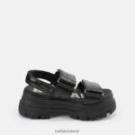 Black Buffalo Aspha SND platform sandal vegan |Sandals F06ZHH13 - Image 7
