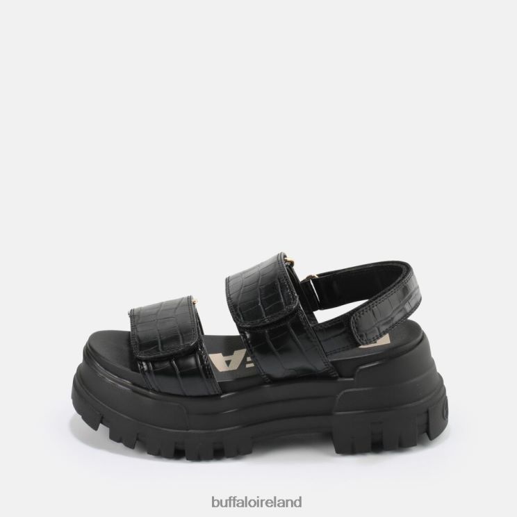 black_buffalo_aspha_snd_platform_sandal_vegan_sandals_f06zhh13.jpg Black Buffalo Aspha SND platform sandal vegan |Sandals F06ZHH13 - Image 1