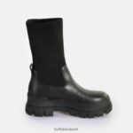 Black Buffalo Aspha Sock Boot Short Boot vegan |Boots F06ZHH538 - Image 5