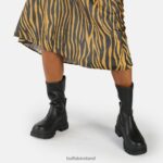 Black Buffalo Aspha Sockboot MID Ankle-Boot vegan |Boots F06ZHH808 - Image 2