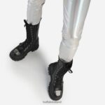 Black Buffalo Aspha Steel Laceup HI Boot vegan |Boots F06ZHH629 - Image 2