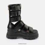 Black Buffalo Aspha Zeus platform sandal vegan |Sandals F06ZHH90 - Image 7