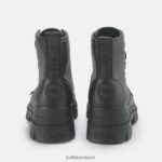 Black Buffalo Aspha Zip Ankle Boot vegan |Boots F06ZHH688 - Image 3