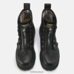Black Buffalo Aspha Zip Ankle Boot vegan |Boots F06ZHH688 - Image 6