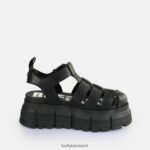 Black Buffalo Ava Fisher Platform Sandals vegan |Sandals F06ZHH572 - Image 6