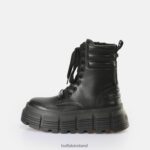 Black Buffalo Ava Laceup MID Boot vegan |Boots F06ZHH894 - Image 4