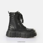 Black Buffalo Ava Laceup MID Boot vegan |Boots F06ZHH894 - Image 7