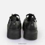 Black Buffalo Ava Mary Loafers vegan |Loafers F06ZHH525 - Image 5