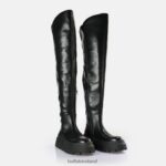 Black Buffalo Ava overknee boot vegan |Boots F06ZHH737 - Image 4
