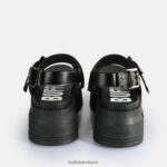 Black Buffalo Ava Platform Sandals vegan |Sandals F06ZHH520 - Image 5