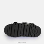 Black Buffalo Ava Platform Sandals vegan |Sandals F06ZHH520 - Image 7