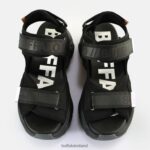 Black Buffalo Binary 0 Platform Sandals vegan |Sandals F06ZHH149 - Image 3