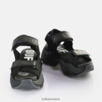 Black Buffalo Binary 0 Platform Sandals vegan |Sandals F06ZHH149 - Image 4