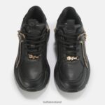 Black Buffalo Binary Chain Sneaker Low vegan |Sneakers F06ZHH423 - Image 3