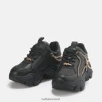 Black Buffalo Binary Chain Sneaker Low vegan |Sneakers F06ZHH423 - Image 4