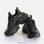 Black Buffalo Binary Glam Sneaker Sneaker Low vegan |Sneakers F06ZHH421