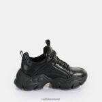 Black Buffalo Binary Glam Sneaker Sneaker Low vegan |Sneakers F06ZHH421 - Image 5