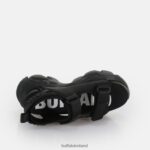 Black Buffalo Binary Track Platform Sandal vegan |Sandals F06ZHH80 - Image 3