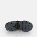 Black Buffalo Binary Track Platform Sandal vegan |Sandals F06ZHH80 - Image 6