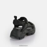 Black Buffalo Binary Track Platform Sandal vegan |Sandals F06ZHH80 - Image 7