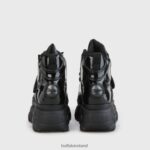 Black Buffalo Classic Sneaker High patent leather |Sneakers F06ZHH556 - Image 3