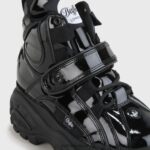 Black Buffalo Classic Sneaker High patent leather |Sneakers F06ZHH556 - Image 4