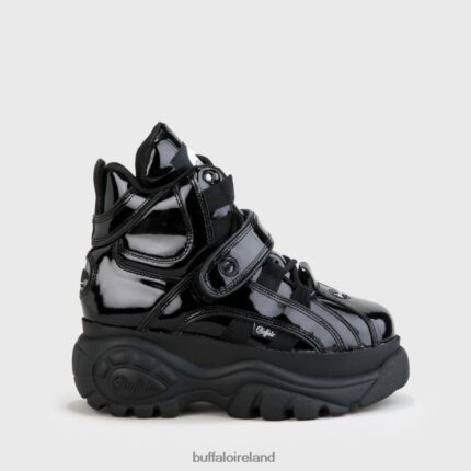 Black Buffalo Classic Sneaker High patent leather |Sneakers F06ZHH556