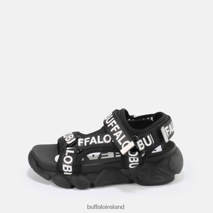 black_buffalo_cld_tec_vegan_sandals_sandals_f06zhh559.jpg Black Buffalo Cld TEC vegan sandals |Sandals F06ZHH559 - Image 1