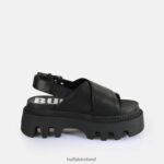 Black Buffalo Flora Cross Platform Sandals vegan |Sandals F06ZHH164 - Image 6