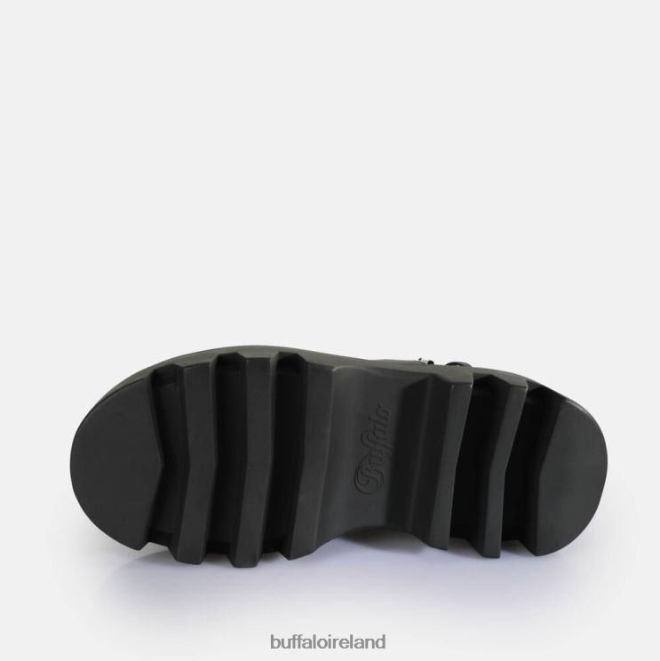 Black Buffalo Flora Cross Platform Sandals vegan |Sandals F06ZHH164 - Image 7