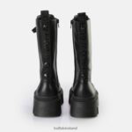 Black Buffalo Flora Laceup HI Boot vegan |Boots F06ZHH649 - Image 6