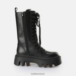 Black Buffalo Flora Laceup HI Boot vegan |Boots F06ZHH649 - Image 7