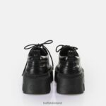 Black Buffalo Flora Laceup LO vegan loafer |Loafers F06ZHH694 - Image 3