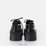 Black Buffalo Flora Laceup LO vegan loafer |Loafers F06ZHH766 - Image 3