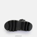 Black Buffalo Flora On Fisher Platform Sandals vegan |Sandals F06ZHH642 - Image 7