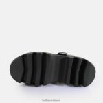 Black Buffalo Flora Slide Platform Sandals vegan |Slides F06ZHH565 - Image 7